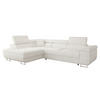 ECKSOFA Torezio, Seite: Links - Ecru, Holz/Textil (274/203cm) - MIRJAN24