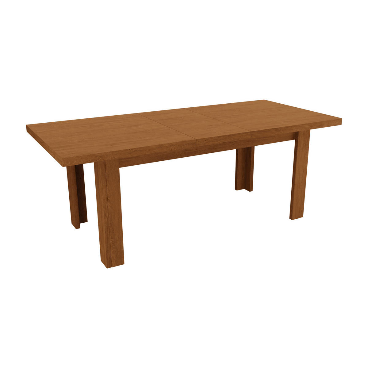 ESSTISCH ausziehbar 160-200 x 90 x 75,5 cm Esche hell - Eschefarben, Holzwerkstoff (90/160/75.5cm) - Koseto
