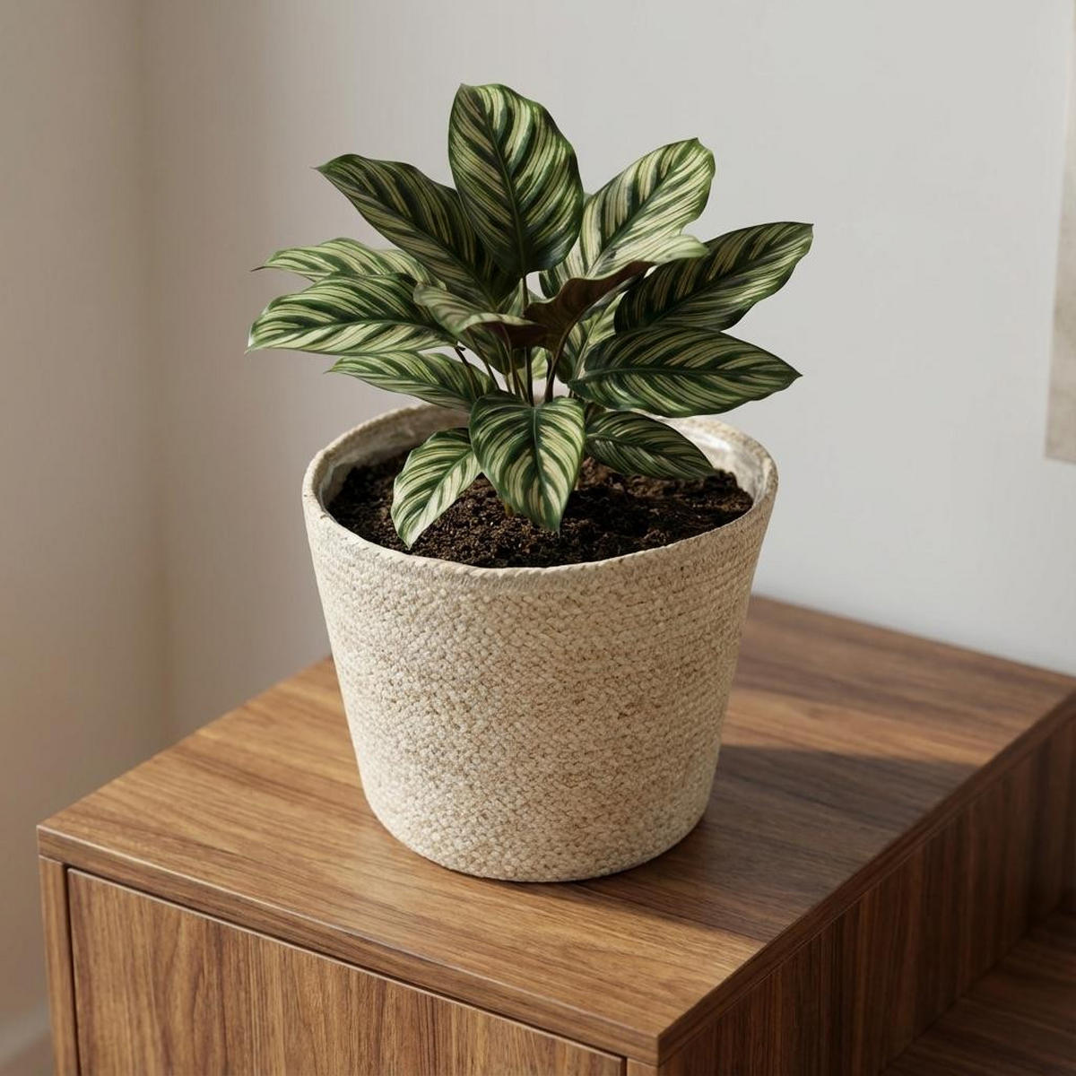 PFLANZENTOPF Selin Ø26cm Höhe 23cm - Naturfarben, Naturmaterialien (26/23cm) - MEERGroothandel