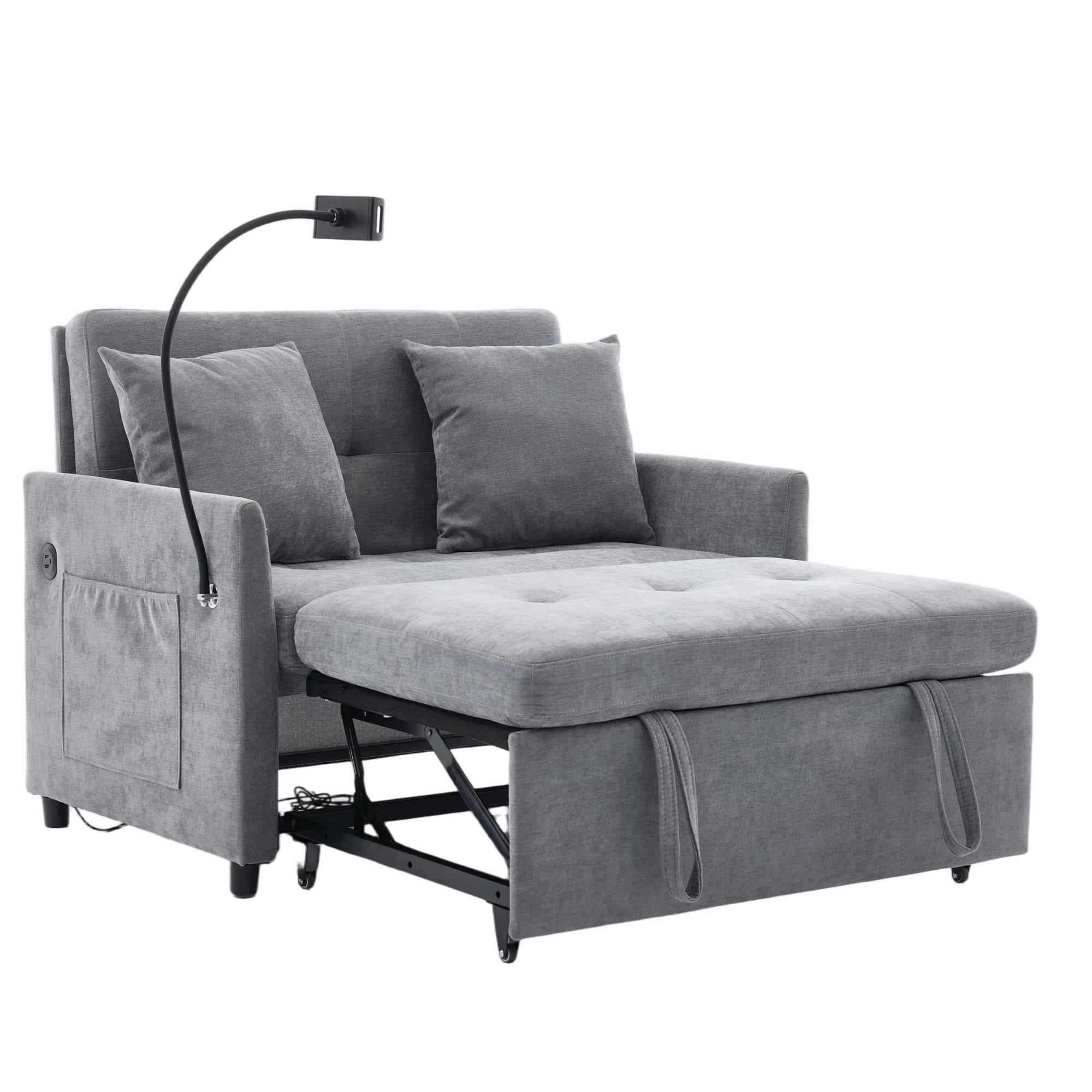 Meubliv Sofa Grau 72x83.5x109 cm