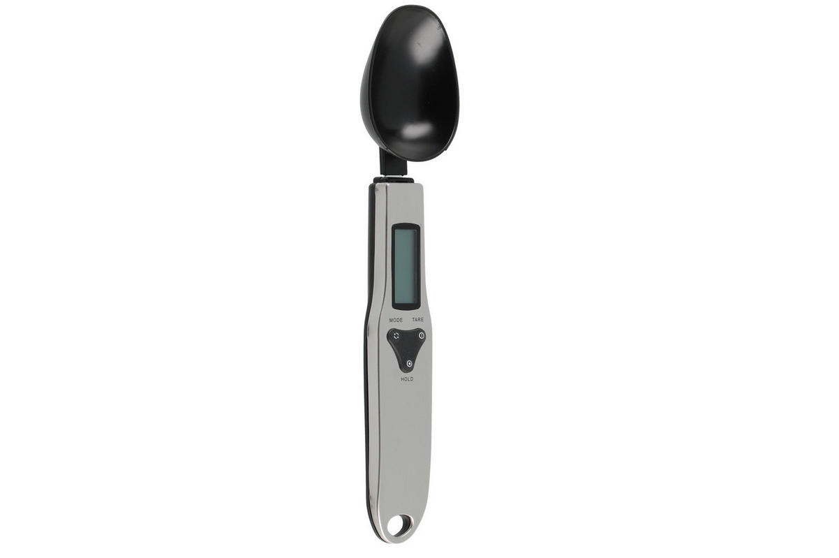 KÜCHENWAAGE Löffel - Grau, Metall (5/23/2.5cm)