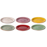 SPEISETELLER Rimini ø 26,5 cm - 6 Stück - Multicolor, Keramik (26.5cm) - Studio Tavola