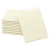 WASCHHANDSCHUH, 10er-Set, 16x21 cm, 100% Baumwolle, Weiß - Creme, Textil (16/21cm) - Zollner