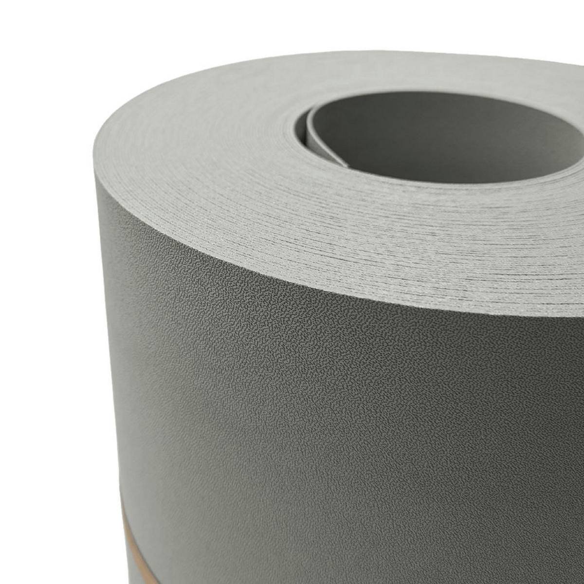 SICHTSCHUTZSTREIFEN Premium Maxi für Doppelstabmatten 24cm hoch Steingrau 26m - Graubraun, Kunststoff (2600/24cm) - ZAUN|ZU