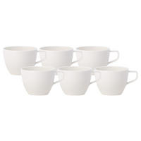 KAFFEETASSEN Artesano Original weiß 250 ml 6er Set - Weiß, Keramik (0.25L) - Villeroy & Boch
