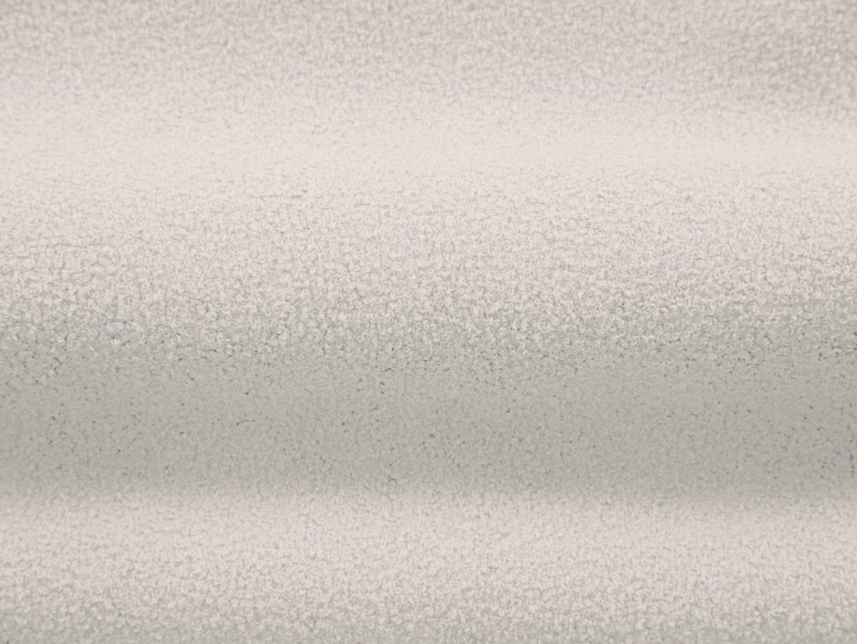 DREHSESSEL Chuck aus Boucle elfenbein - Weiß, Textil (77/80/78cm) - Micadoni