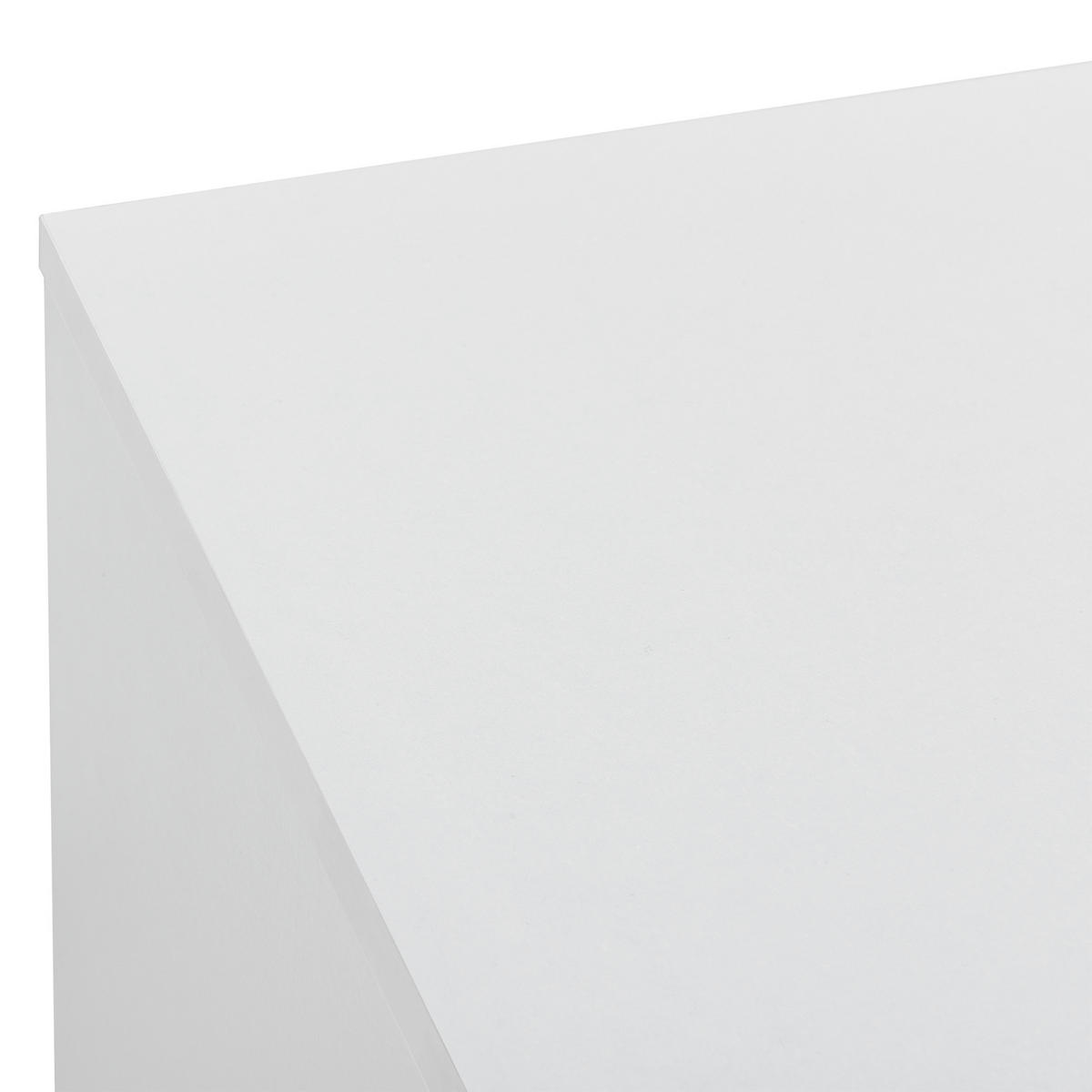 LOWBOARD Gränne - Weiß, Holzwerkstoff/Kunststoff (90/40.5/35cm) - [en.casa]