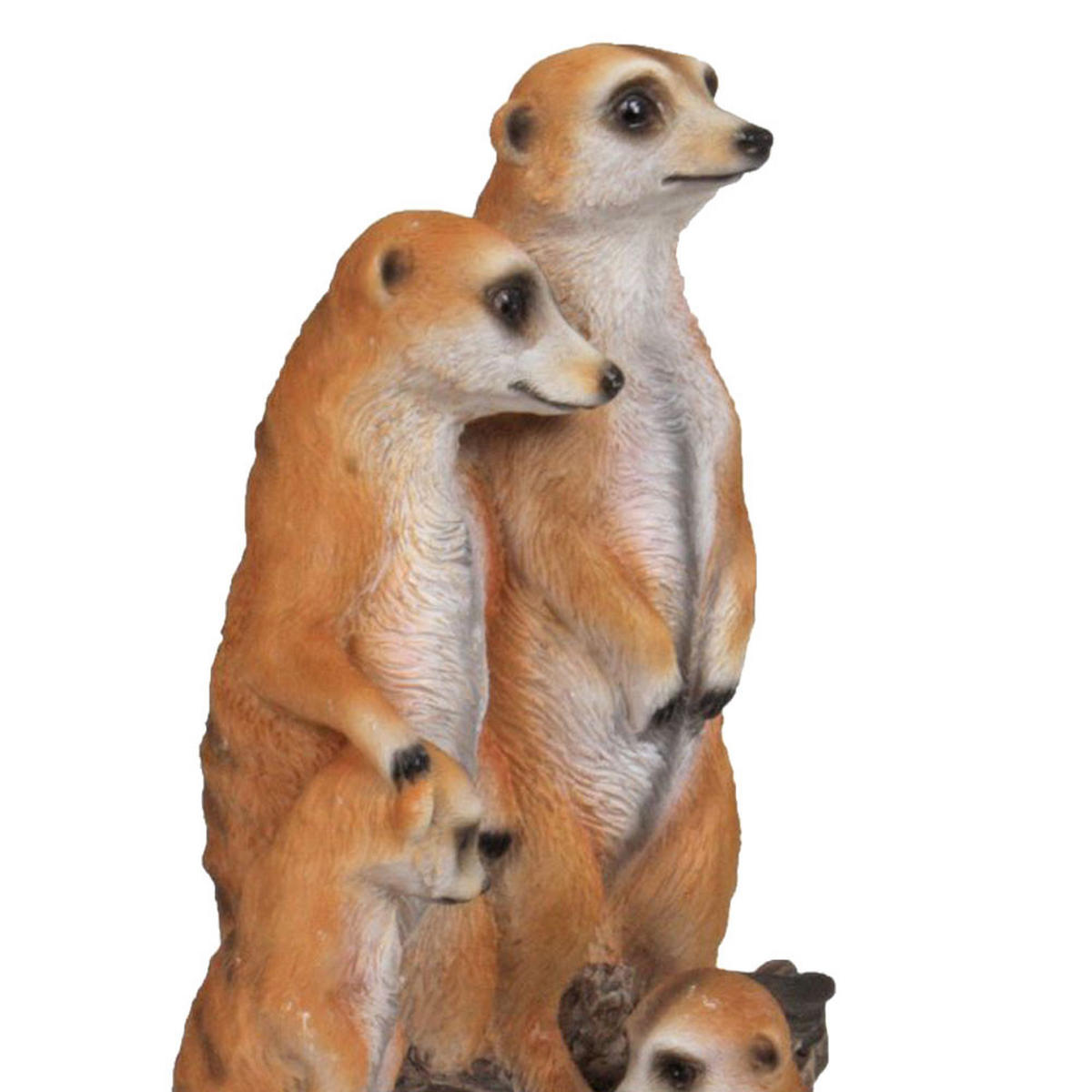 LED AUSSENLEUCHTE Solarleuchte Erdmännchen Braun - Braun, Kunststoff (21.2/11/27cm)