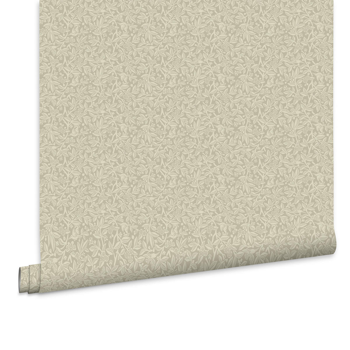 VLIESTAPETE Nutgrove - Grau, Papier/Kunststoff (52/1000cm) - LAURA ASHLEY