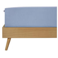 SPANNBETTLAKEN Jessi 100% Baumwolle 150x200 cm Hellblau - Hellblau, Textil (150/200cm) - SCHIESSER