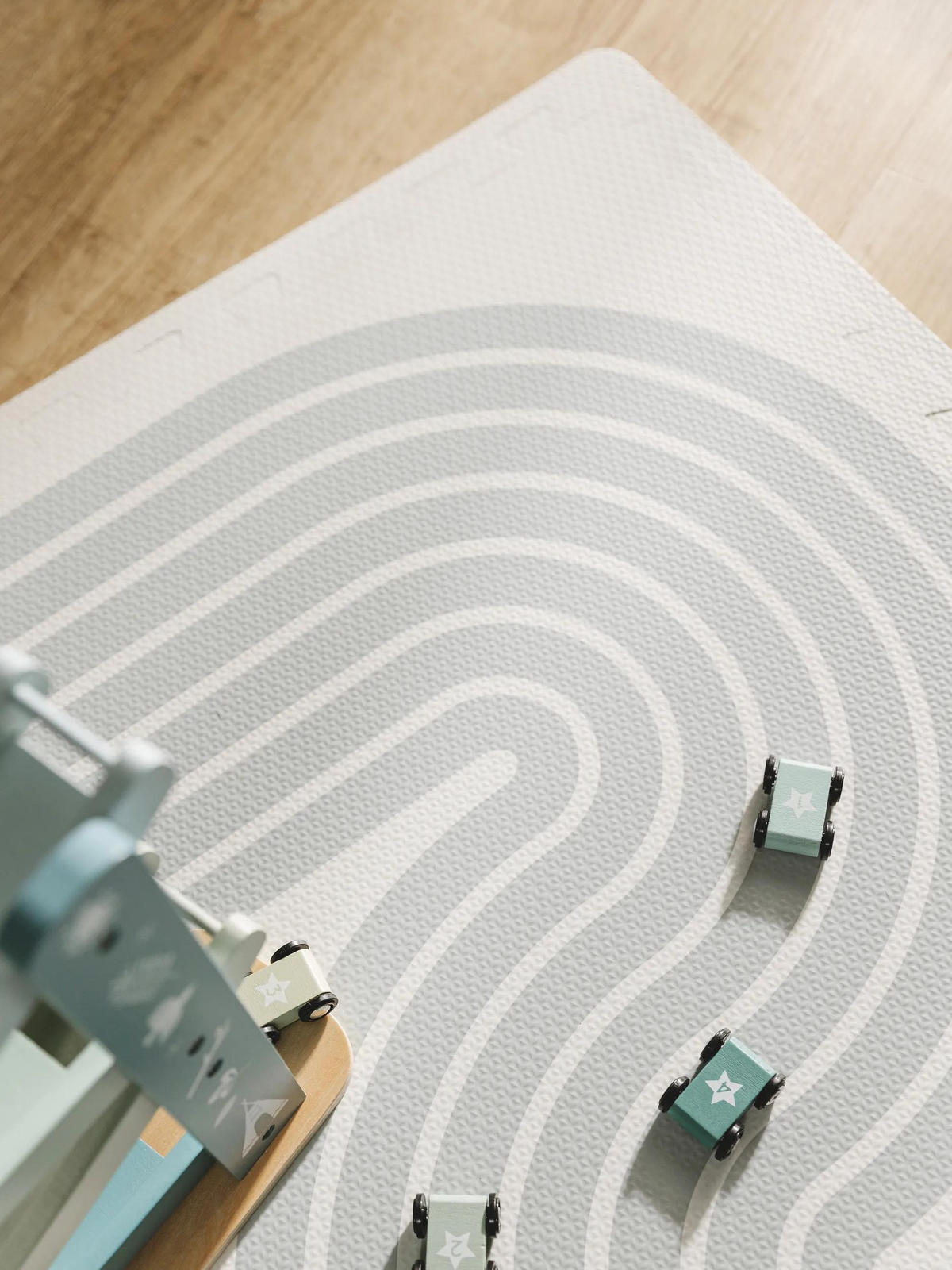 SPIELMATTE Archie Cream/Grau 120x180 cm - Creme, Textil (120/180cm) - Lytte