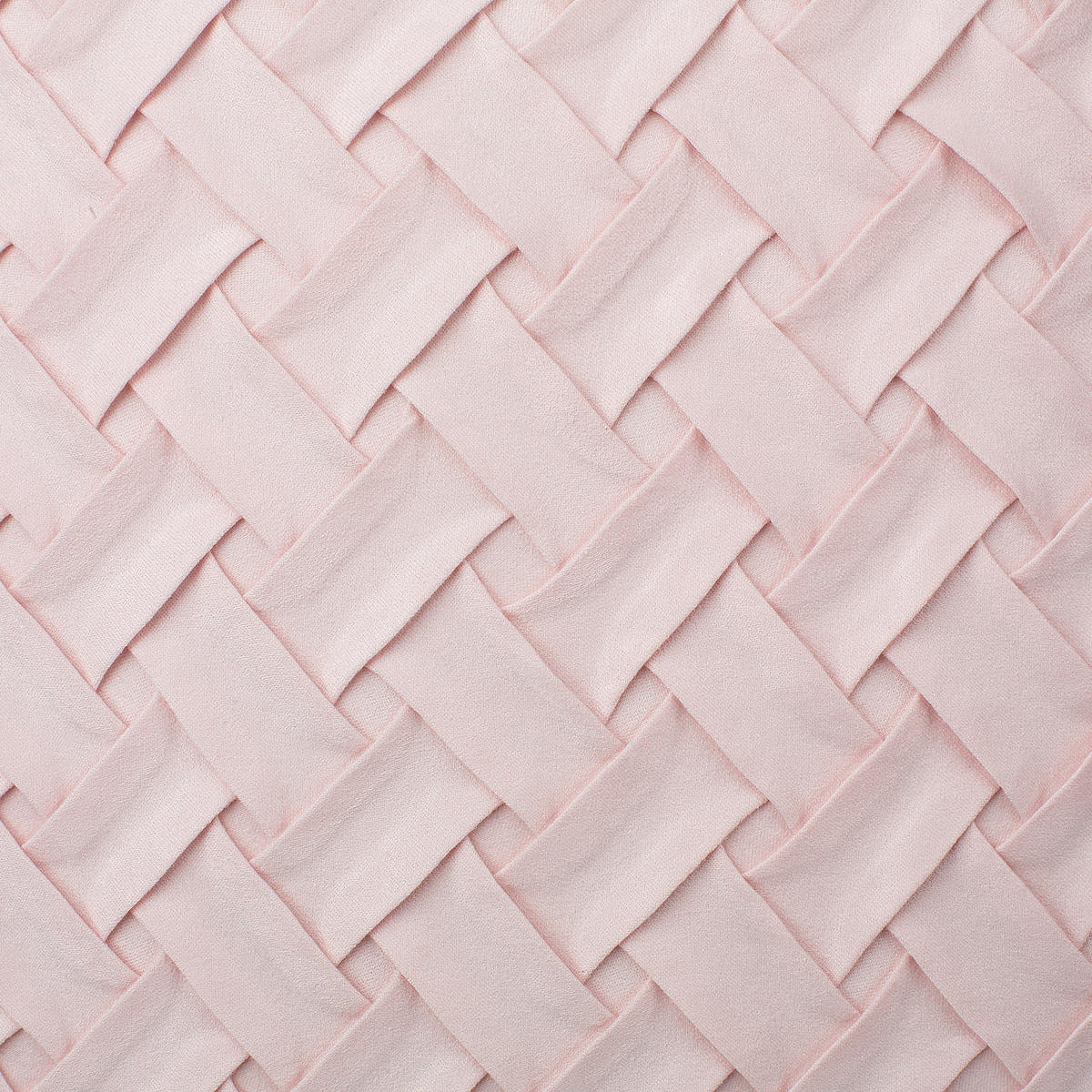 DEKOKISSEN 2er-Set Pastellrosa 45/45 cm Tithonia - Pink, Textil (45/45cm) - Beliani