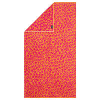 DUSCHTUCH TWO-TONE LEO 540 PINK - 23 - Rosa, Textil (80/150cm) - Cawoe