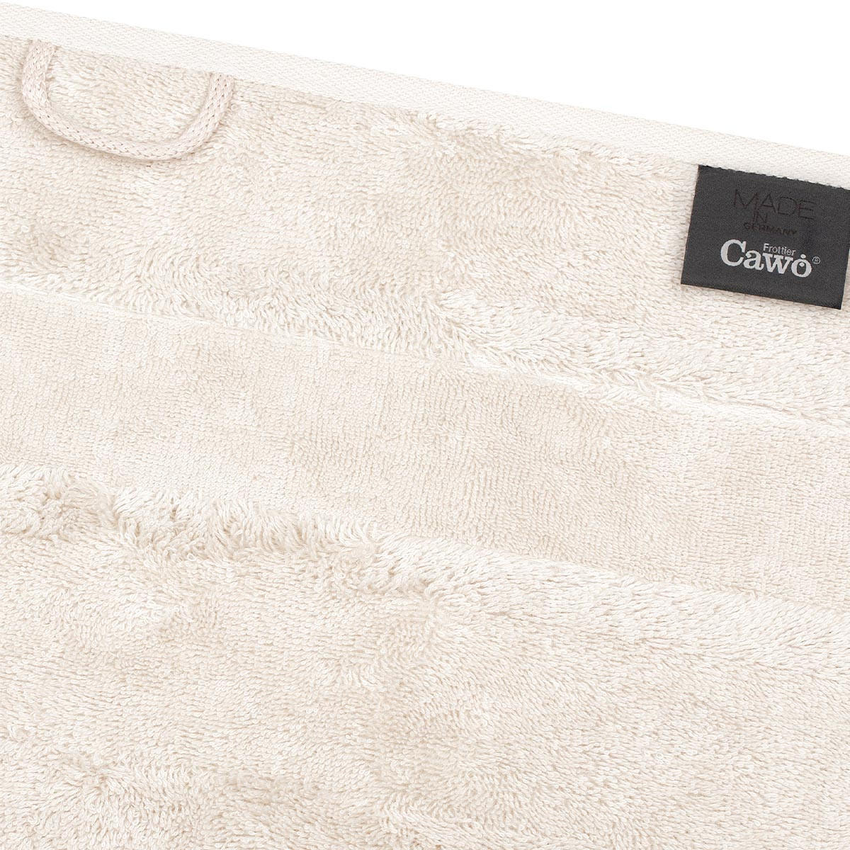 HANDTUCH Noblesse 4er-Set - Beige, Textil (50/100cm) - Cawoe