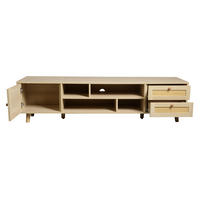 TV-RACK 160/39/40 cm Eiche mit 2 Schubladen und 1 Tür - Alteiche, Holz (160/40.5/39cm) - Oxeza