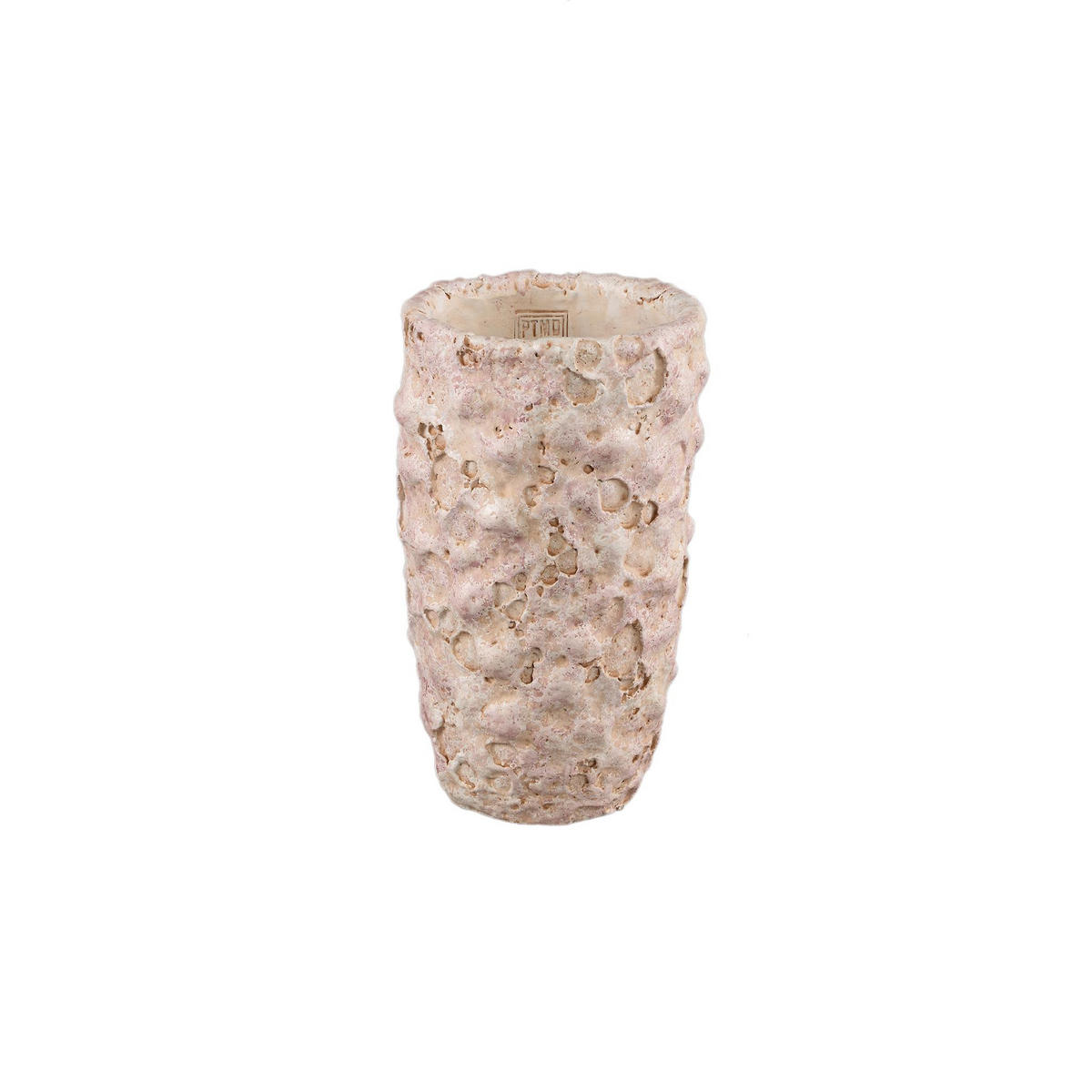 TOPF Romas Rosa 18/18/30cm - Pink, Stein (30cm) - PTMD Collection