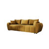 SOFA MOLISA mit Schlaffunktion ITAKA 33 mit Stauraum - Goldfarben, Textil (86/82/246cm) - Bedante