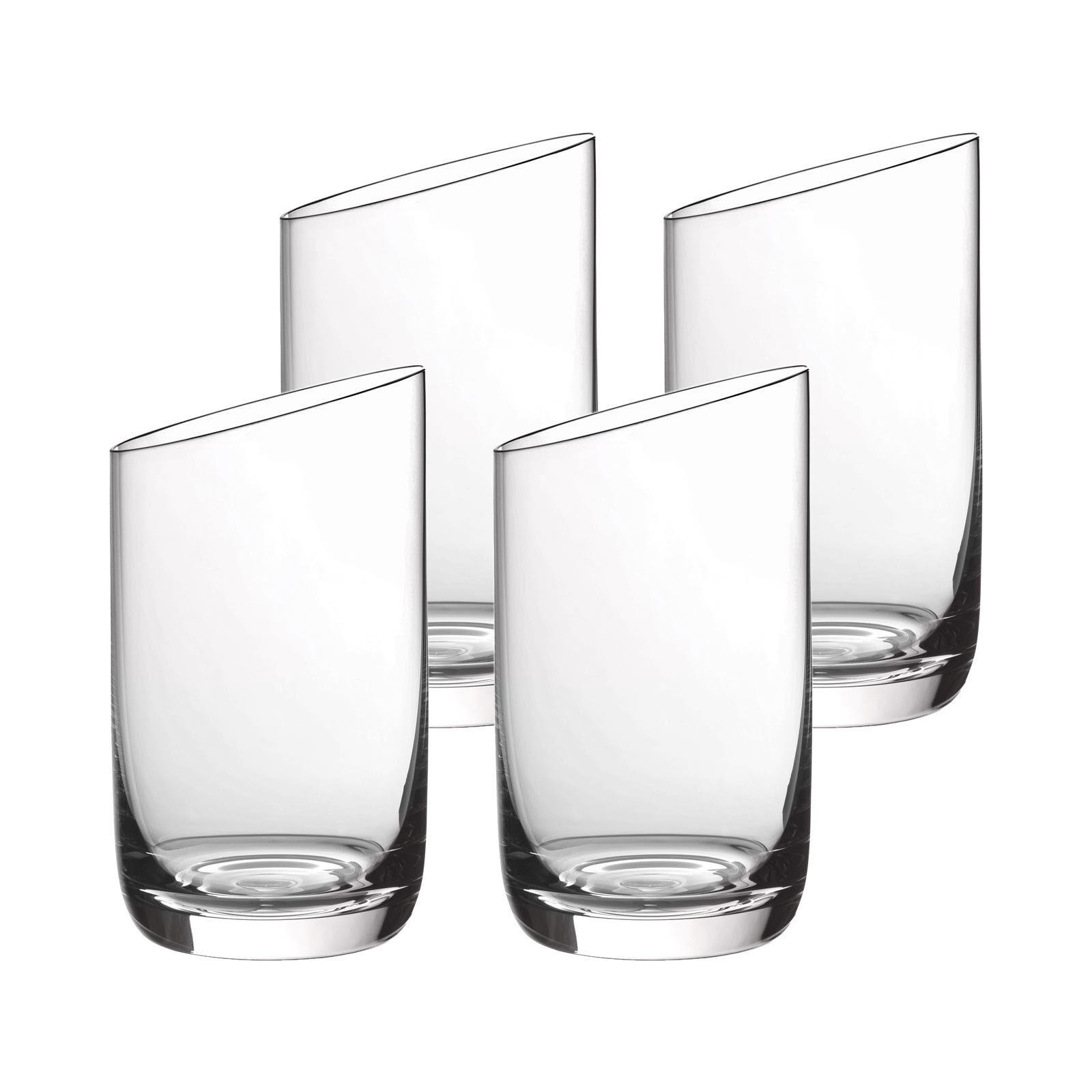 BECHER NewMoon transparent 225 ml 4er Set - Transparent, Glas (0.225L) - Villeroy & Boch