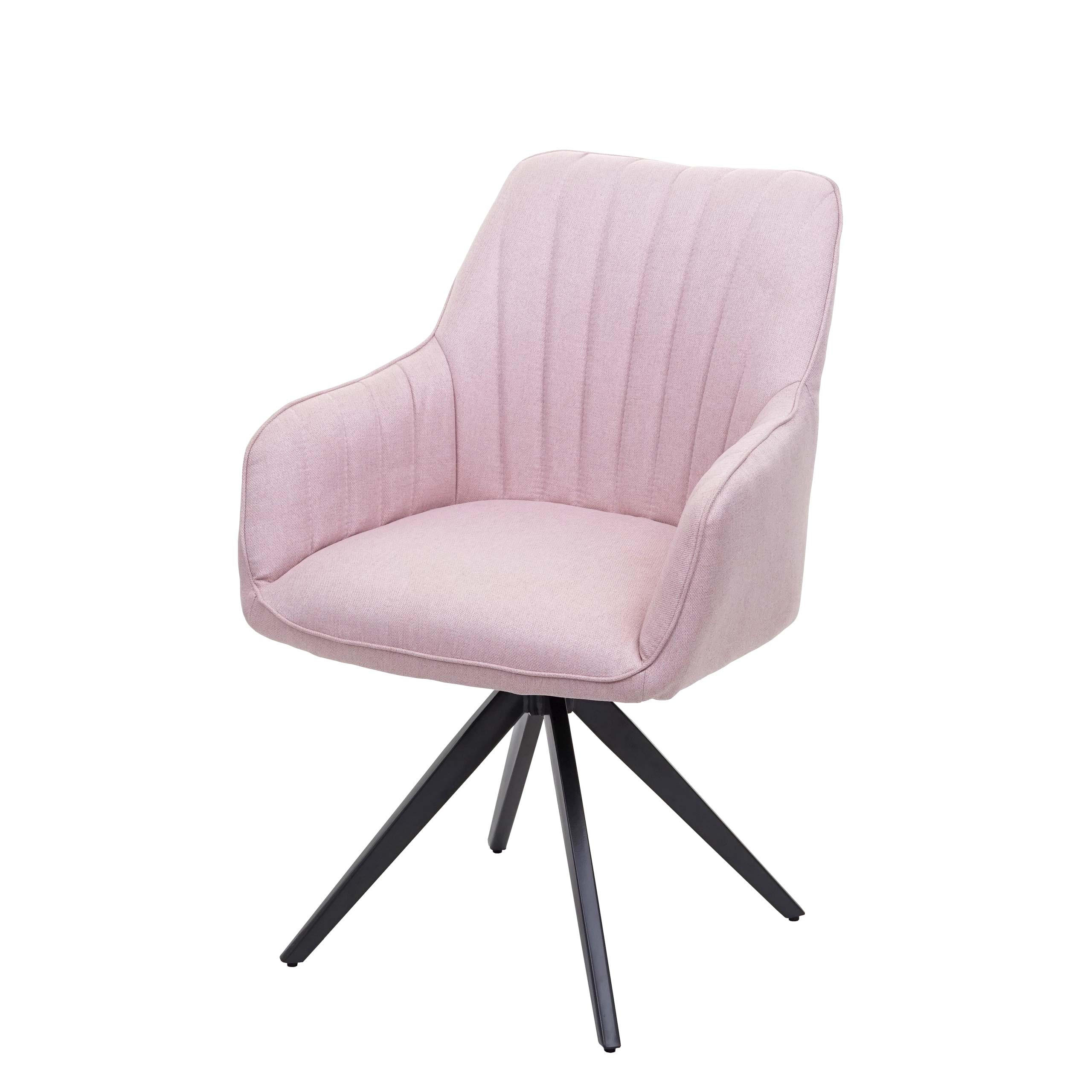 ESSZIMMERSTUHL Altrosa - Altrosa/Rosa, Textil (58/87/62cm) - Jamb