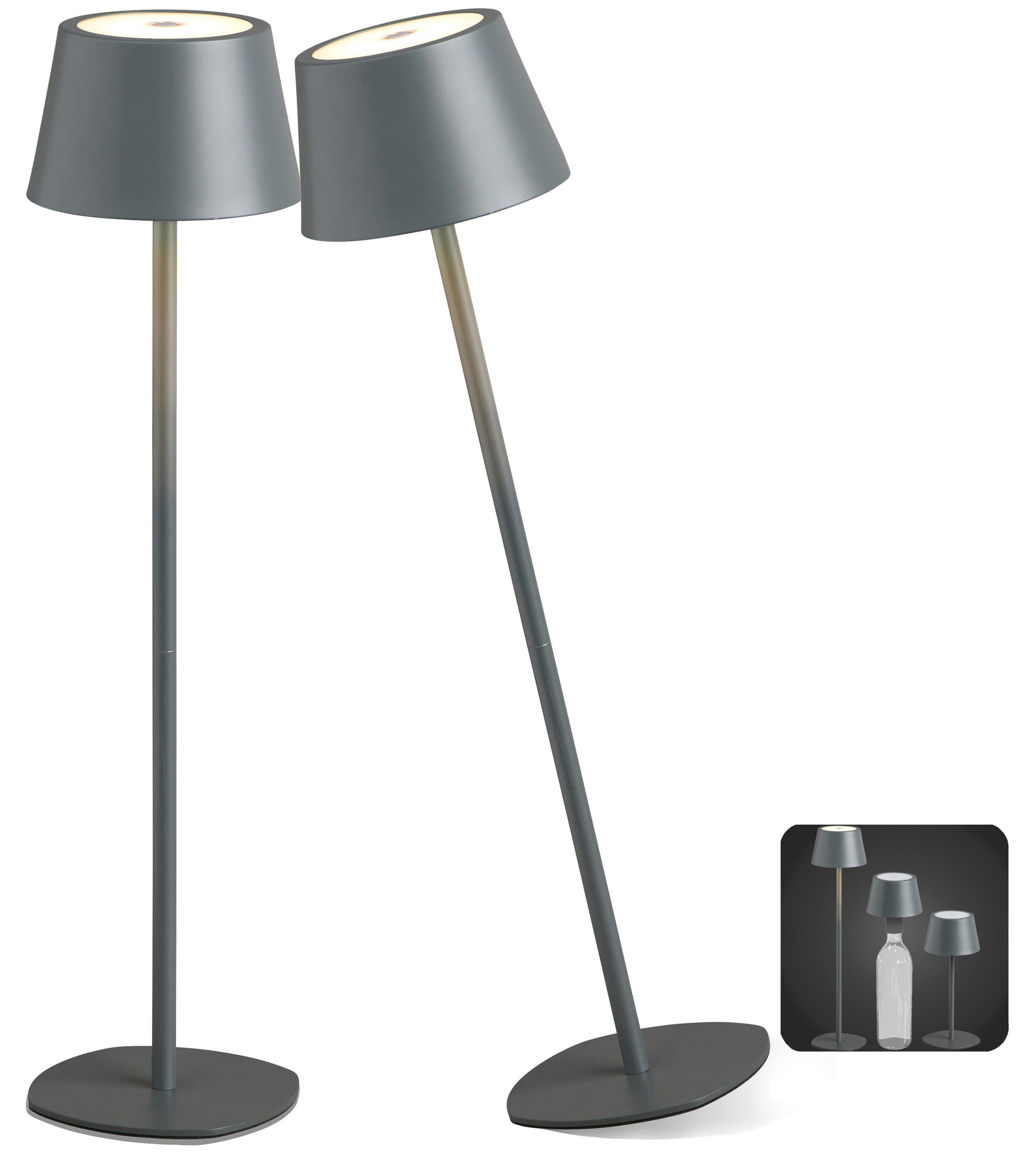 Northpoint Led Grau 11x45x11 cm