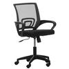 DREHSTUHL Microfaser schwarz - Schwarz, Kunststoff/Textil (62/84/50cm) - CLP