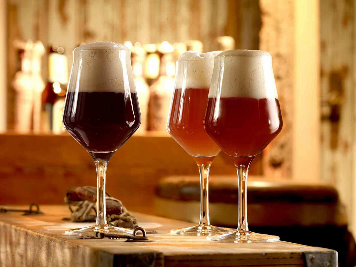 BIERGLÄSER Craft Beer transparent 0,3 l 6er Set - Transparent, Glas (0.3L) - Stölzle Lausitz