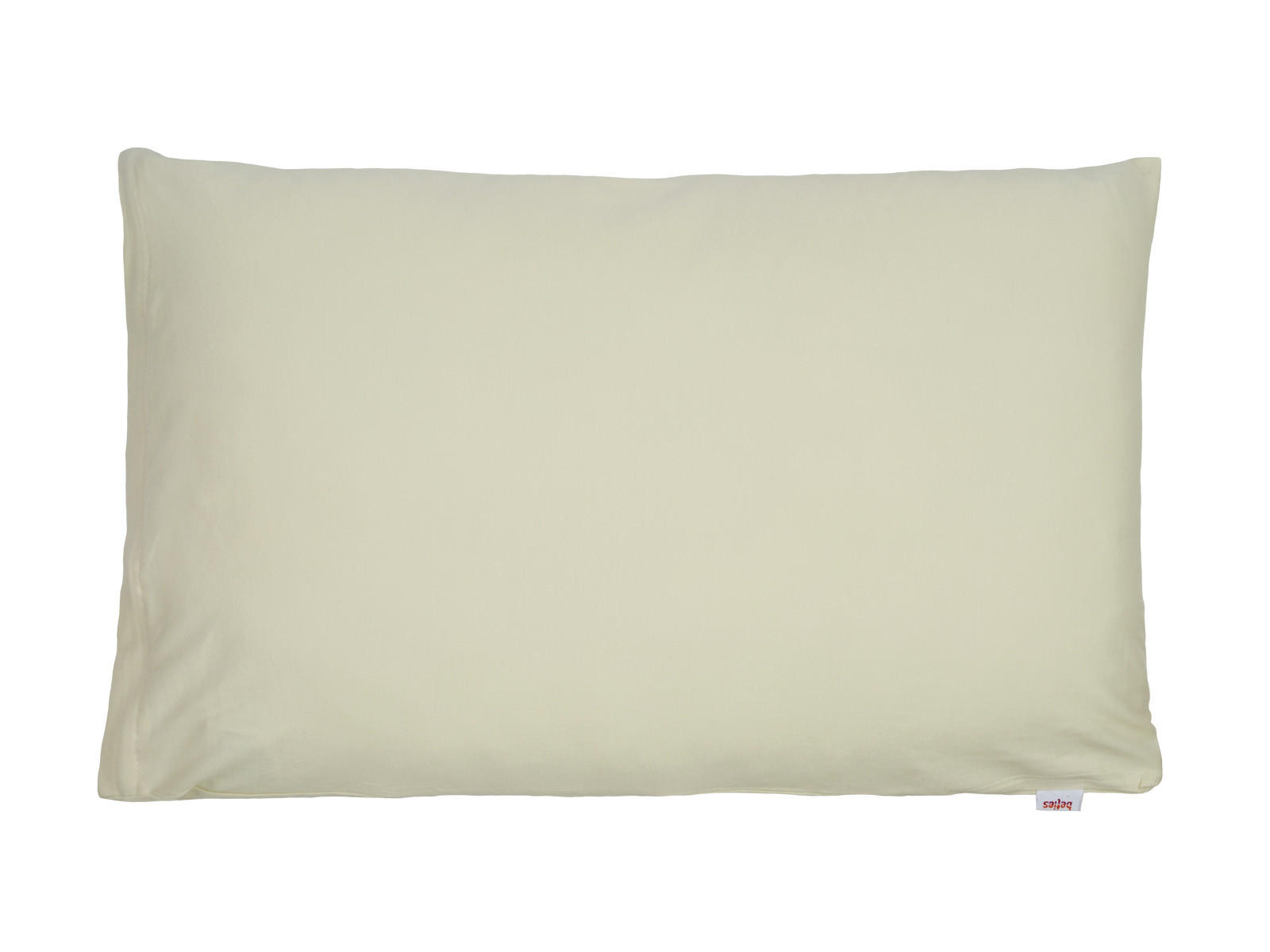 KISSENHÜLLE BasicSoft saatpearl-beige 100% Baumwoll-Jersey 40/60 cm - Beige, Textil (40/60cm) - beties Heimtextil