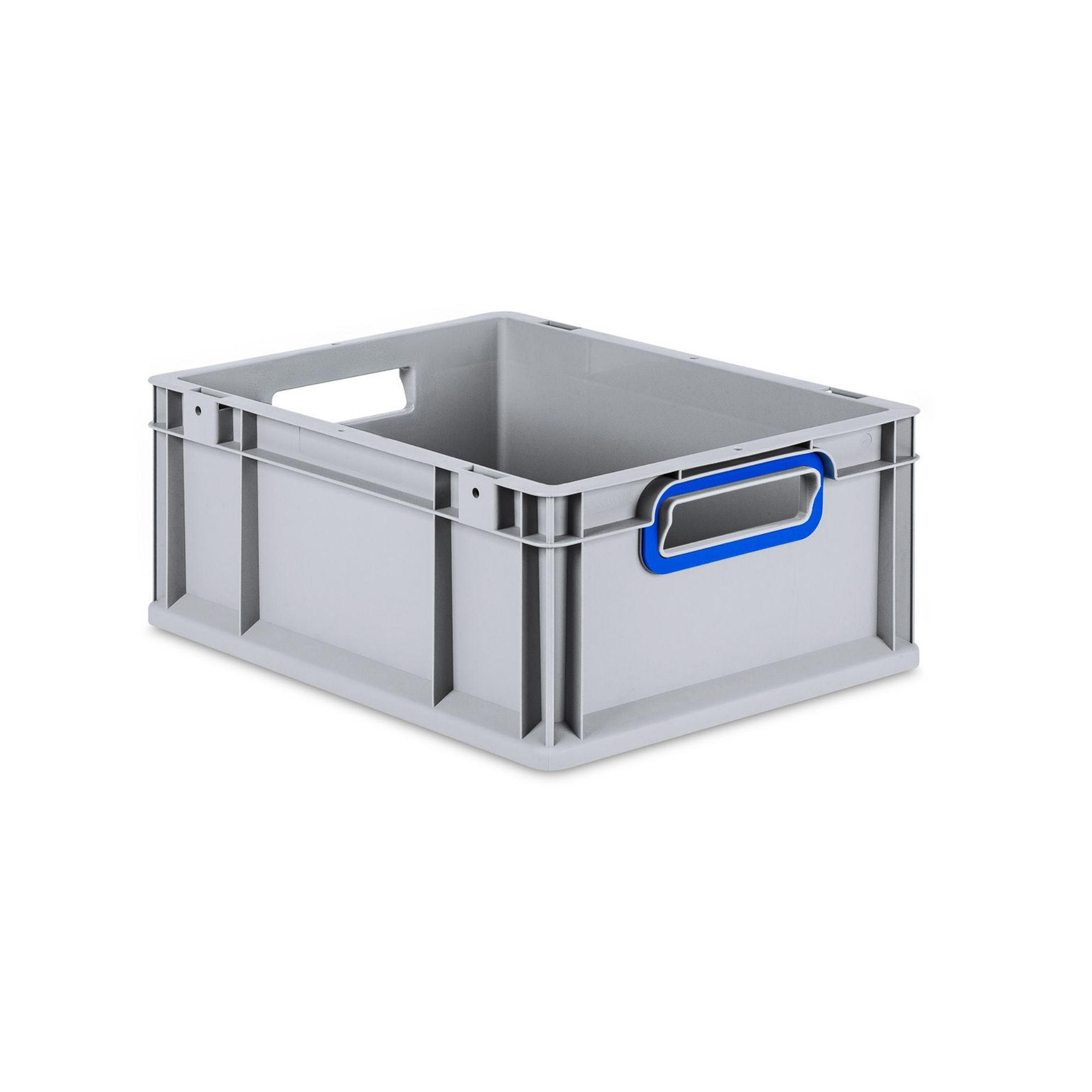 EUROBOX Nextgen Color 17x30x40cm 16 Liter Griffe Blau Offen - Blau, Kunststoff (30/17/40cm) - PROREGAL