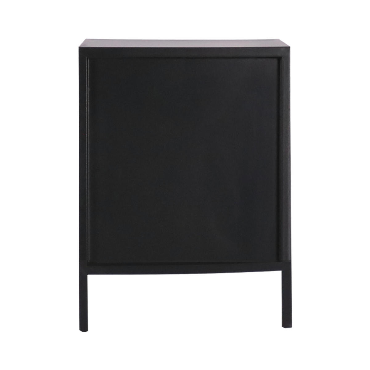 STANDREGAL Akaa - Schwarz, Metall (35/52/35cm) - [en.casa]