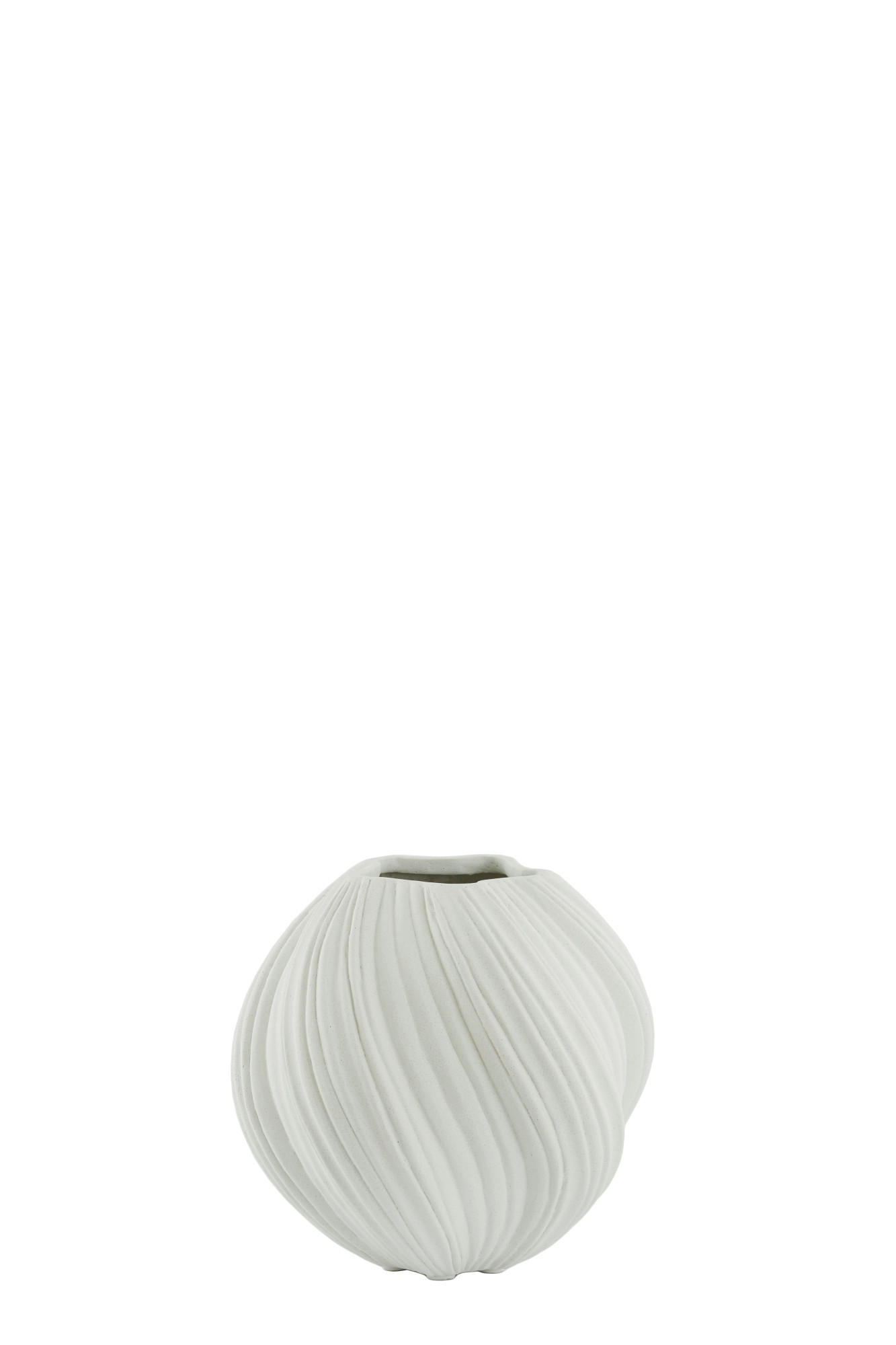 Light & Living Vase Weiß 32 cm