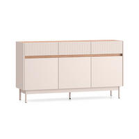 SIDEBOARD Connie Kaschmir und Holz - Beige, Holzwerkstoff (153.2/84.4/40cm) - Petits-meubles