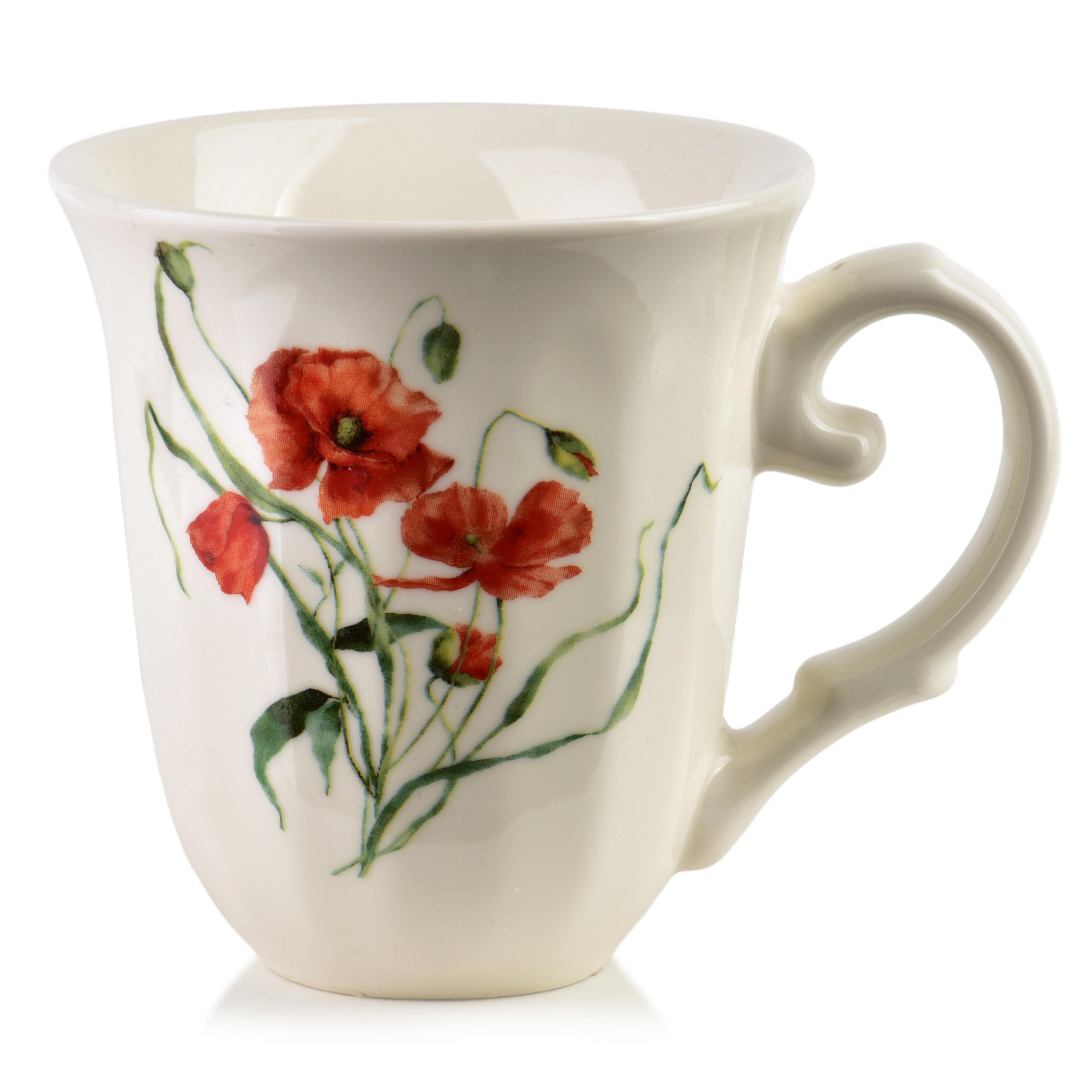 TASSE Lavia Rot Porzellan - Rot, Keramik (0.32L) - Mondex