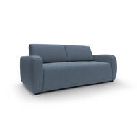 SCHLAFSOFA Duna - Blau, Textil (215/93/100cm) - Divani.store