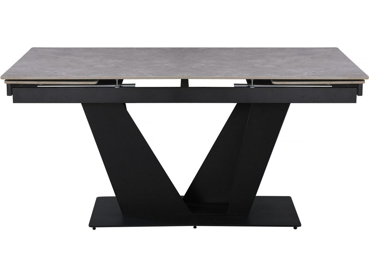 ESSTISCH Nova Ausziehbar Grau - Grau, Keramik/Metall (90/240/76cm) - Habitat Garten
