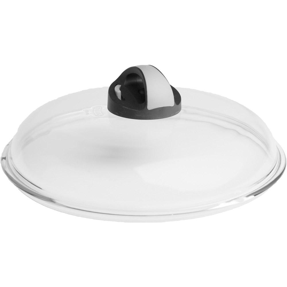 DECKEL Weiß 20/20/5 cm 33490220 - Weiß, Glas (20cm) - Ballarini