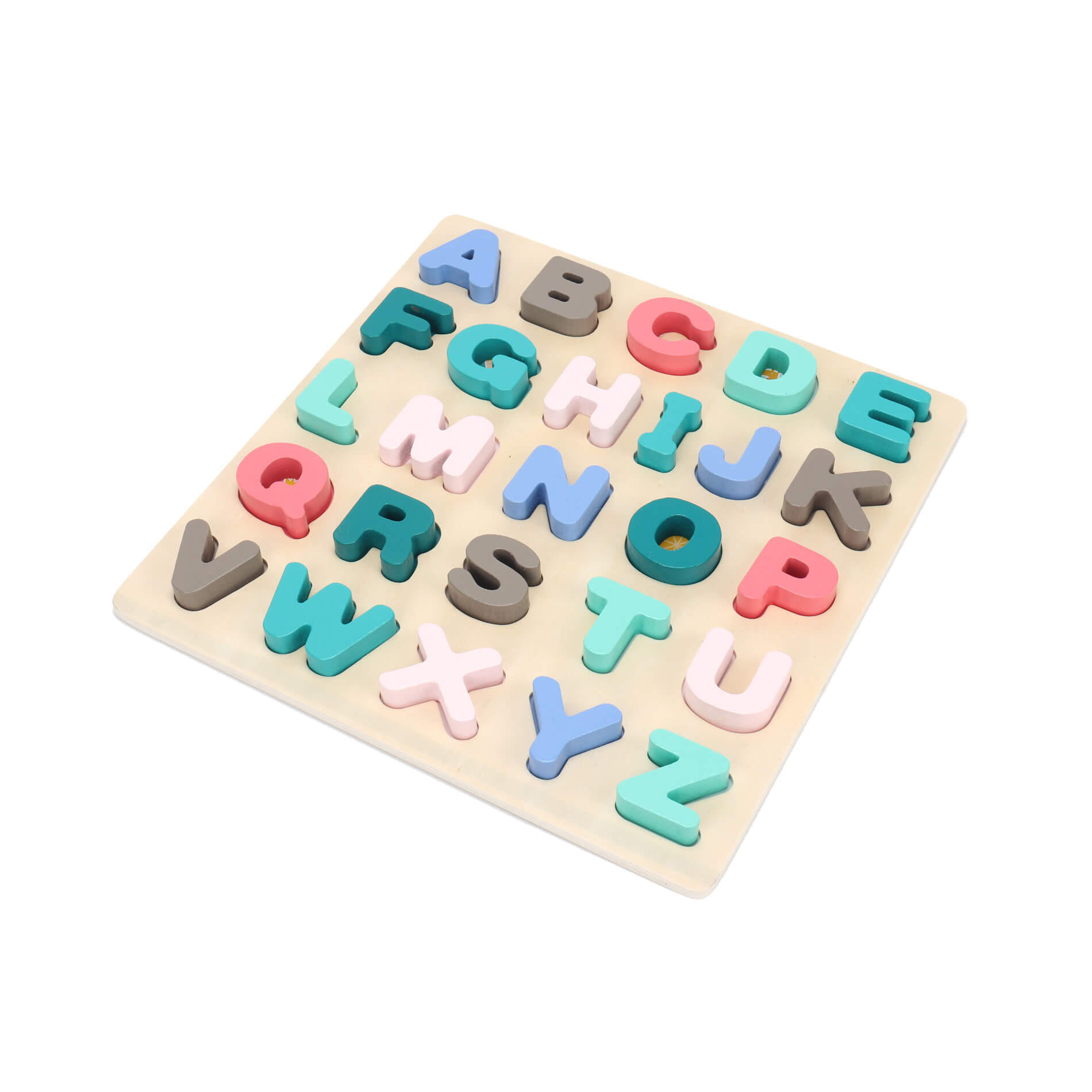 HOLZSPIELZEUG Buchstaben - Multicolor, Holz (30/30cm)
