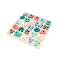 HOLZSPIELZEUG Buchstaben - Multicolor, Holz (30/30cm)