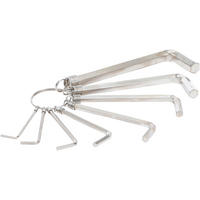 WINKELSCHLÜSSEL-SATZ | INNENSECHSKANT 2 - 10 MM | 8-TLG. - Multicolor, Kunststoff/Metall (1/1cm) - BGS technic