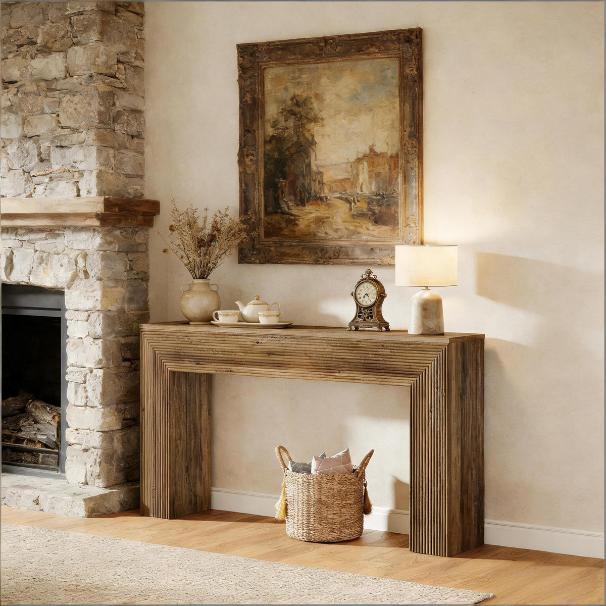 KONSOLENTISCH Braun 160/30/85 cm - Braun, Holzwerkstoff (30/160/85cm) - PANGIVO