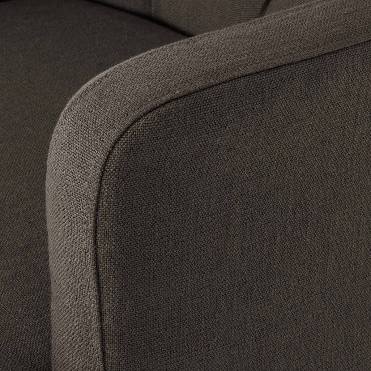 ARMLEHNENSTUHL - Webstoff - Braun, Textil (60/87/67cm) - home24