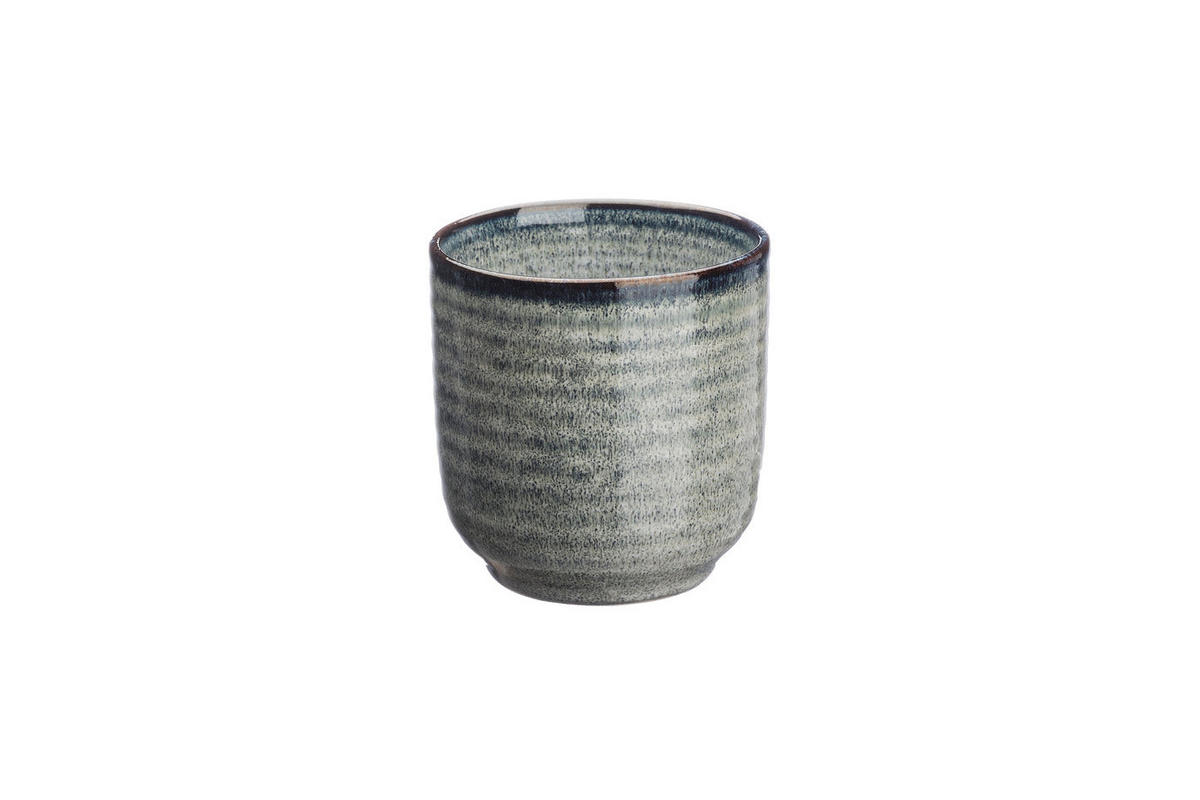 BECHER Zen 200ml - 6er-Set - Naturfarben - Grau, Keramik (0.2L) - Björn