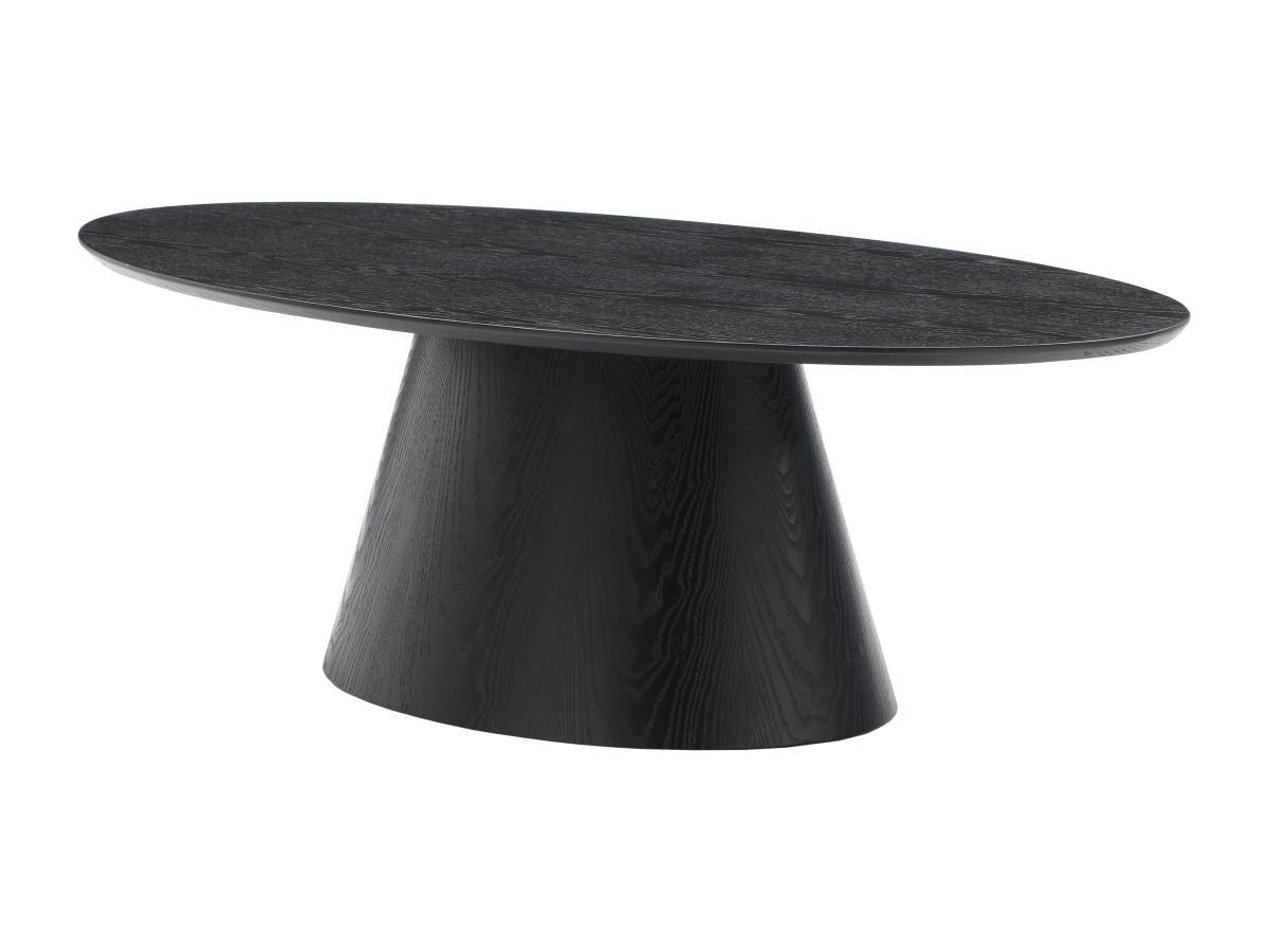 COUCHTISCH - MDF - Schwarz - ANTELADA - Schwarz, Holz (120/60/40cm) - Vente-Unique