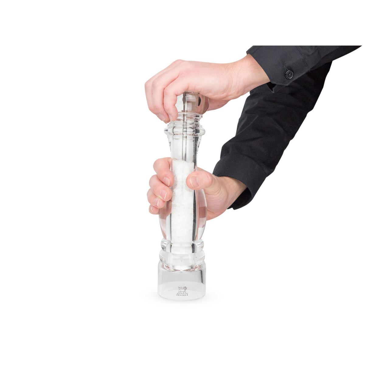 SALZMÜHLE Nancy 30cm Acryl Stahlmahlwerk - Transparent, Kunststoff (6.7/30/6.7cm) - PEUGEOT