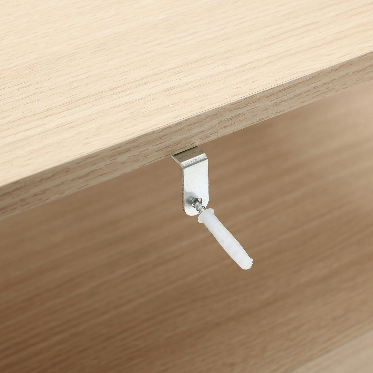 SIDEBOARD | B60 x T35 x H60 cm - Eichefarben, Holz/Holzwerkstoff (60/60.5/35cm) - Hometopia