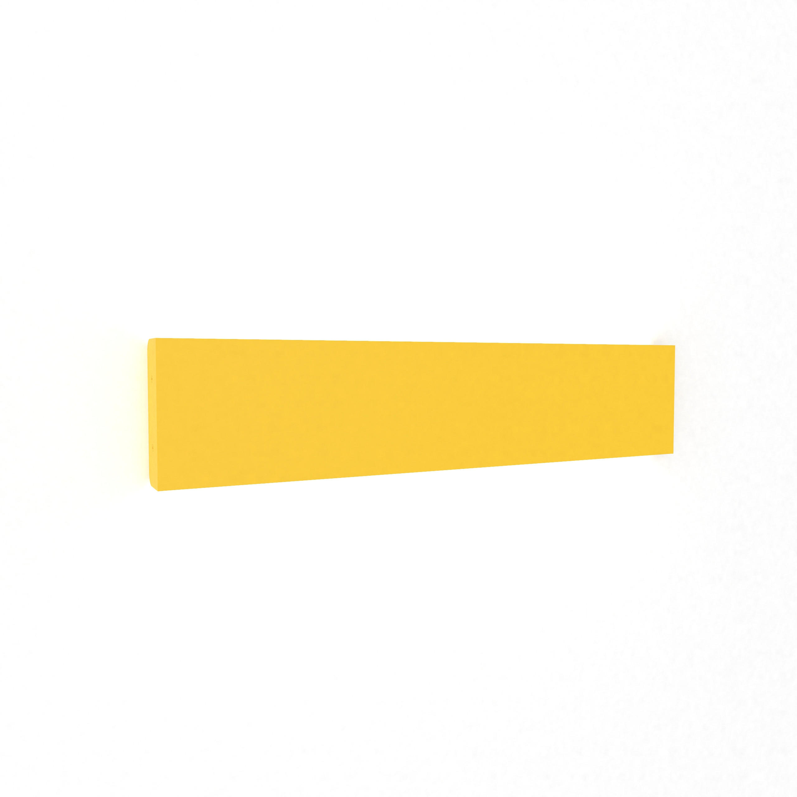 LED-WANDLEUCHTE - Gelb, Metall (50.4/11/3.6cm) - Lumicom
