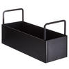UTENSILIENBEHÄLTER Sideline - Schwarz, Metall (25/12/9cm) - BUTLERS