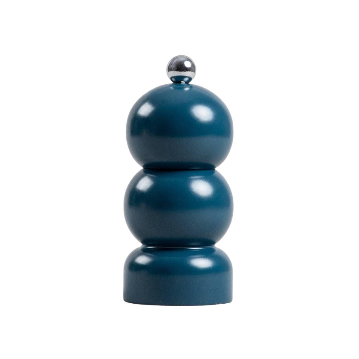 MAHLWERK Spice Bubble dunkelblau 12 cm - Blau, Holz (6/12/6cm) - Homla
