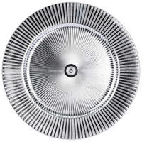 UNTERTELLER Metallisch Ø 33 cm - Silberfarben, Kunststoff (33cm) - Home Styling Collection