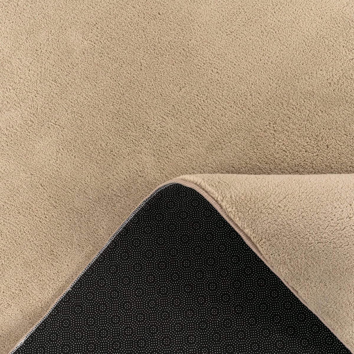 KURZFLORTEPPICH 80/80 cm Cadiz 630 - Sandfarben, Kunststoff (80/80cm) - Paco Home