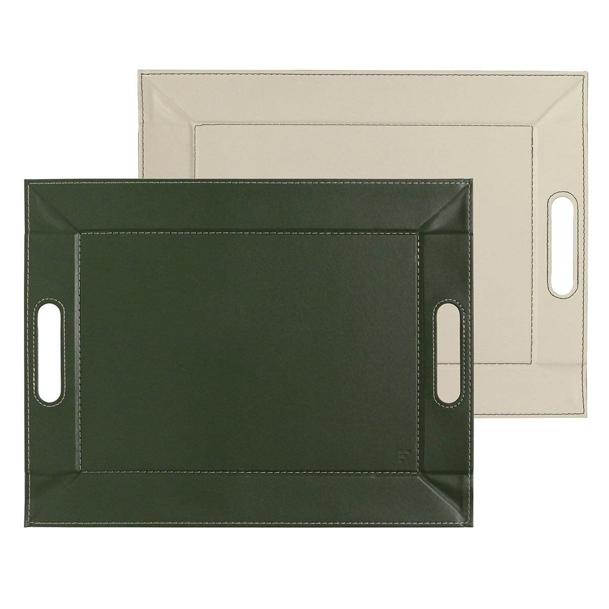 WENDETABLETT, Olive/Elfenbein, groß - Grün, Textil (41/0.8/55cm) - Freeform